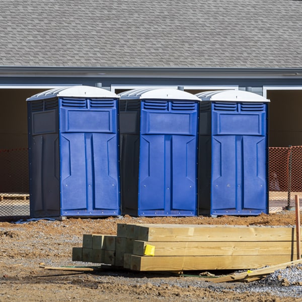 do you offer hand sanitizer dispensers inside the portable toilets in Kenton